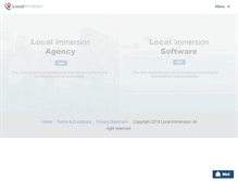 Tablet Screenshot of localimmersion.com